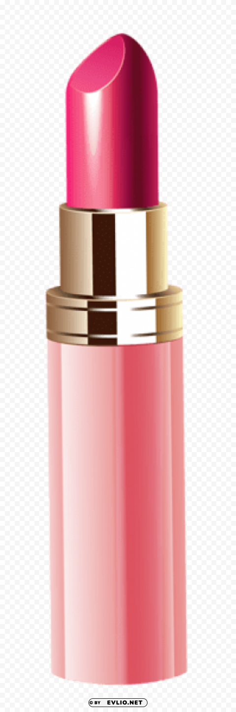 Pink Lipstick Transparent PNG Image Isolation