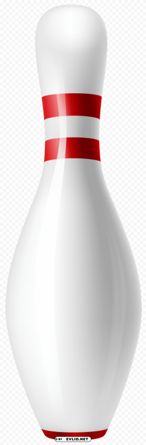 bowling pin Clear Background PNG Isolated Design Element