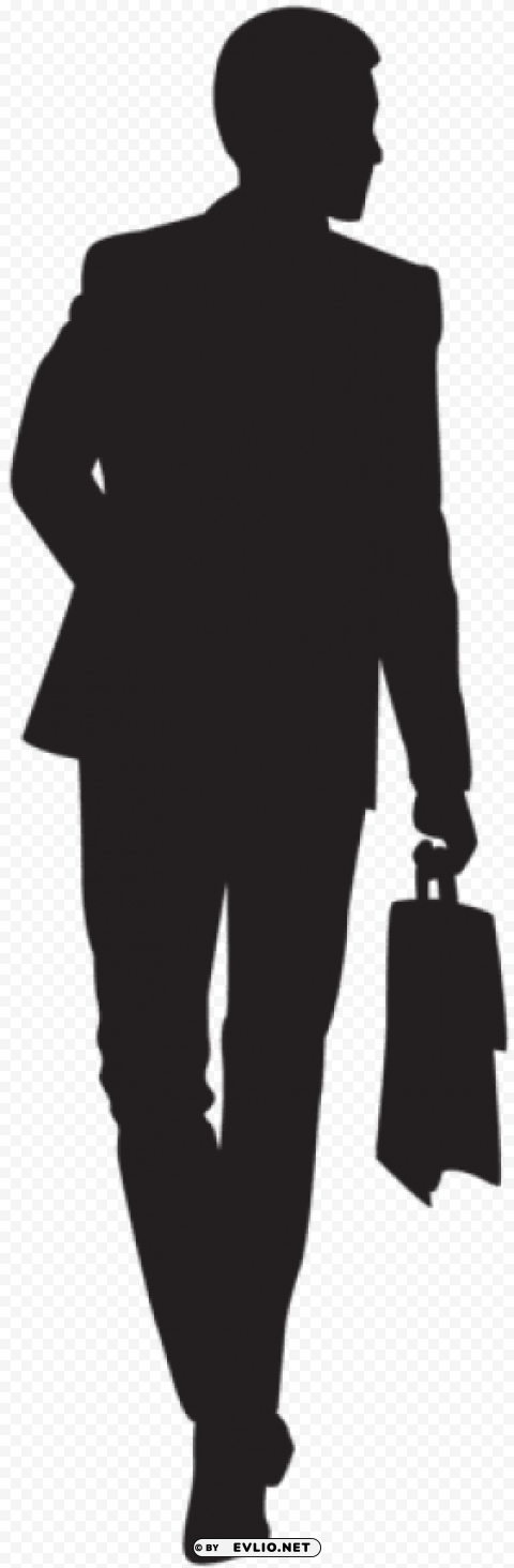 businessman silhouette Free download PNG images with alpha transparency