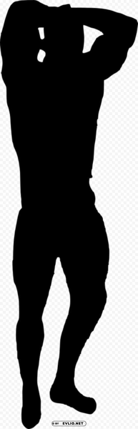 Transparent muscle man bodybuilder silhouette PNG images with no background essential PNG Image - ID 2f1382b4