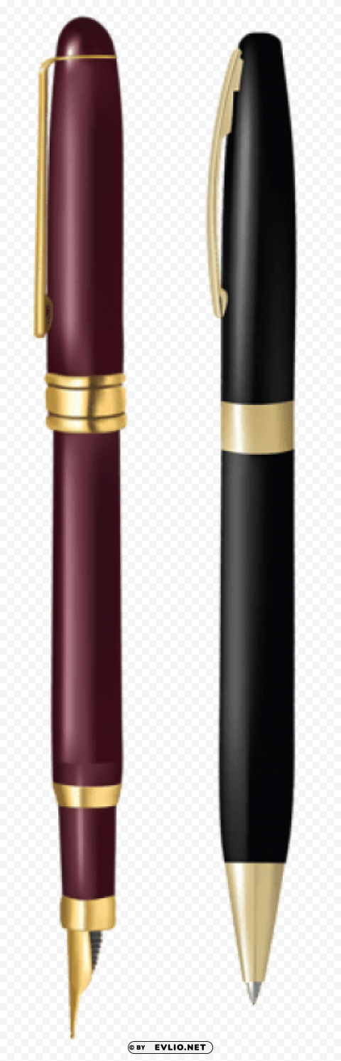 pen and ballpoint pen PNG Graphic with Clear Background Isolation