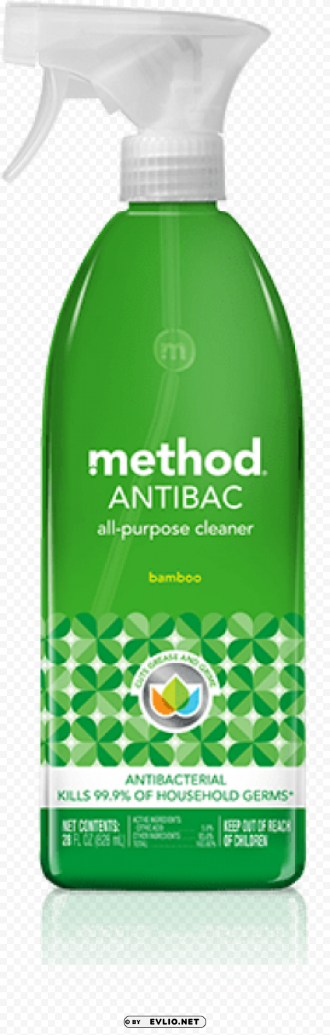 method antibac all purpose cleaner PNG Isolated Subject with Transparency
