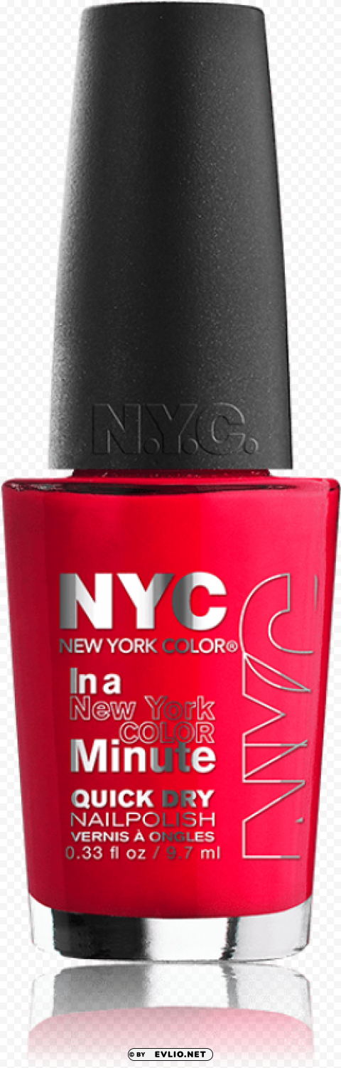 nyc new york color in a new york minute nail color Clear background PNG clip arts