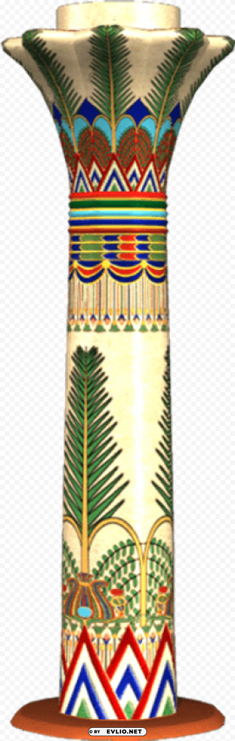 Egyptian Column Vase Clear background PNG images bulk