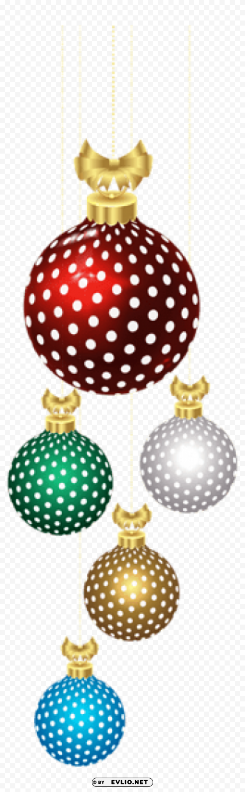 christmas balls decoration PNG files with no background free