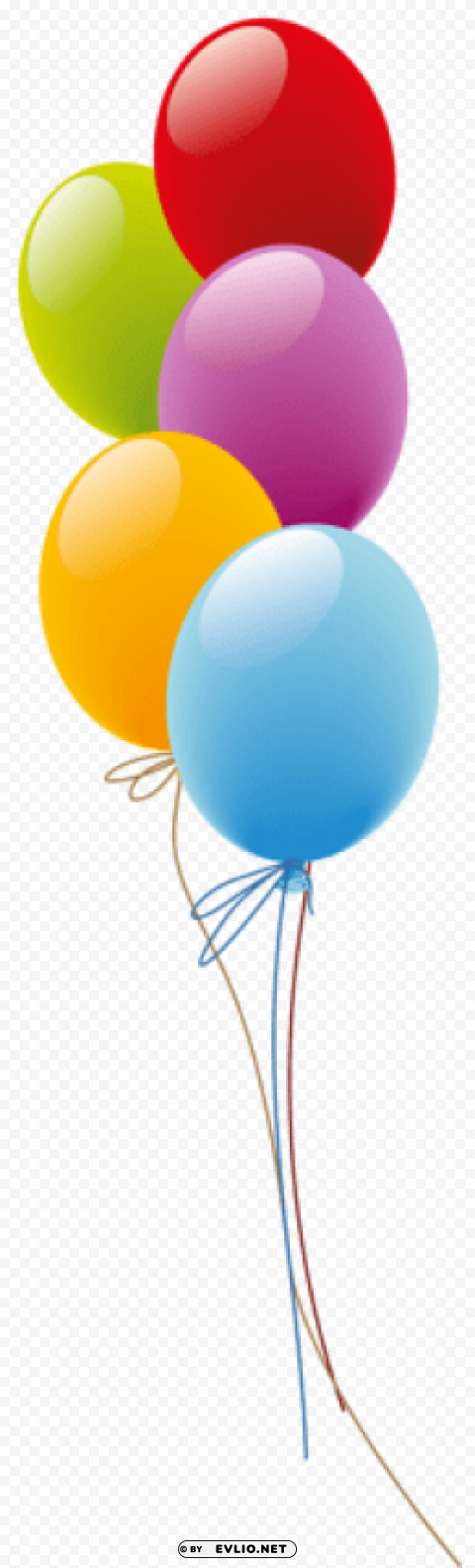 balloons PNG transparent graphics for projects