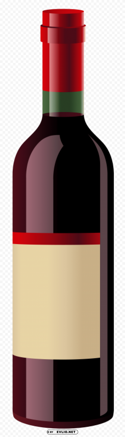 red wine bottle PNG picture