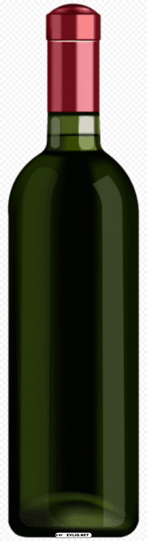 Wine Bottle Transparent PNG Images Set