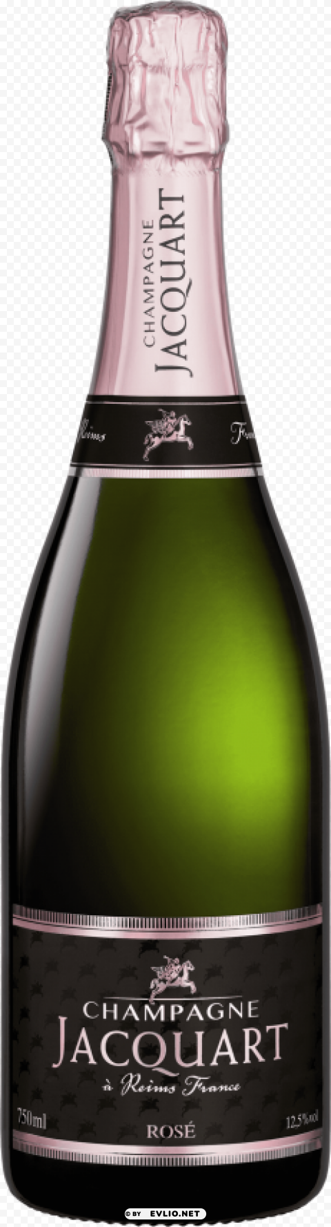 Champagne Bottle Isolated Icon In HighQuality Transparent PNG