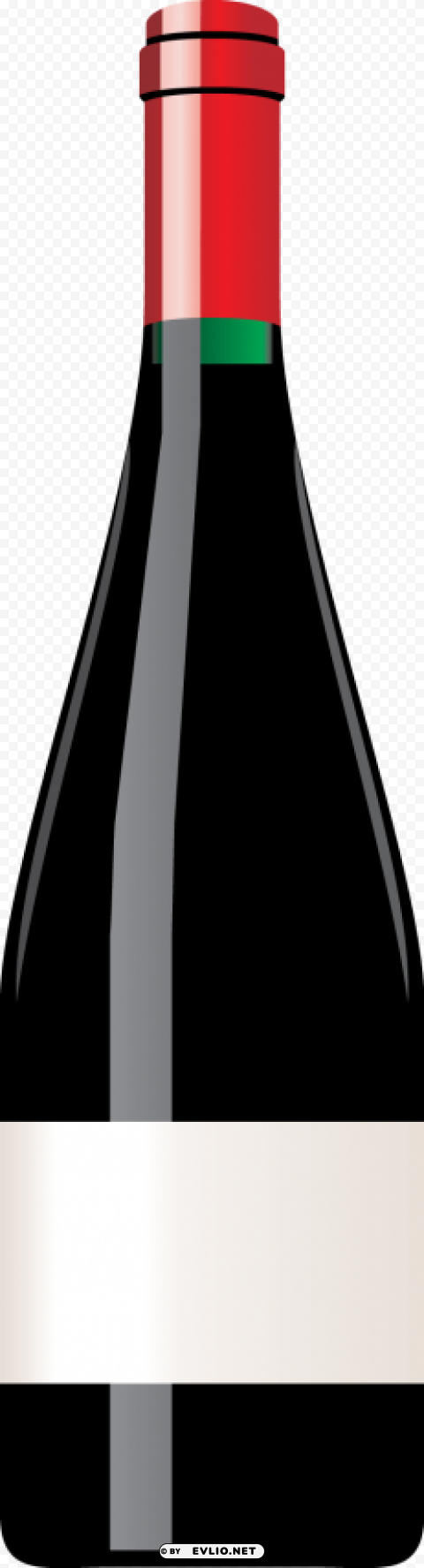 Transparent Background PNG of Wine Bottle Clipart - Image ID fd0f1969 ClearCut Background PNG Isolated Subject - Image ID fd0f1969