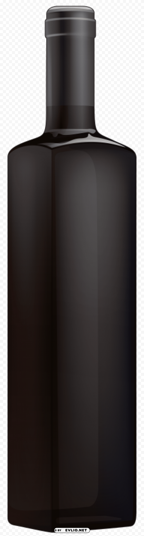 Black Bottle PNG Images With No Background Needed