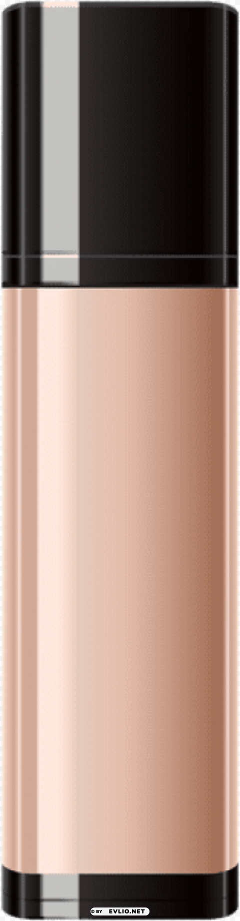 Foundation Makeup Bottle Clean Background Isolated PNG Art