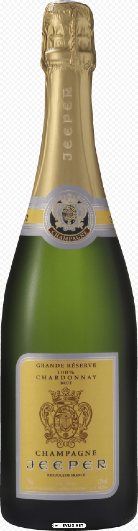 champagne bottle Isolated Graphic in Transparent PNG Format