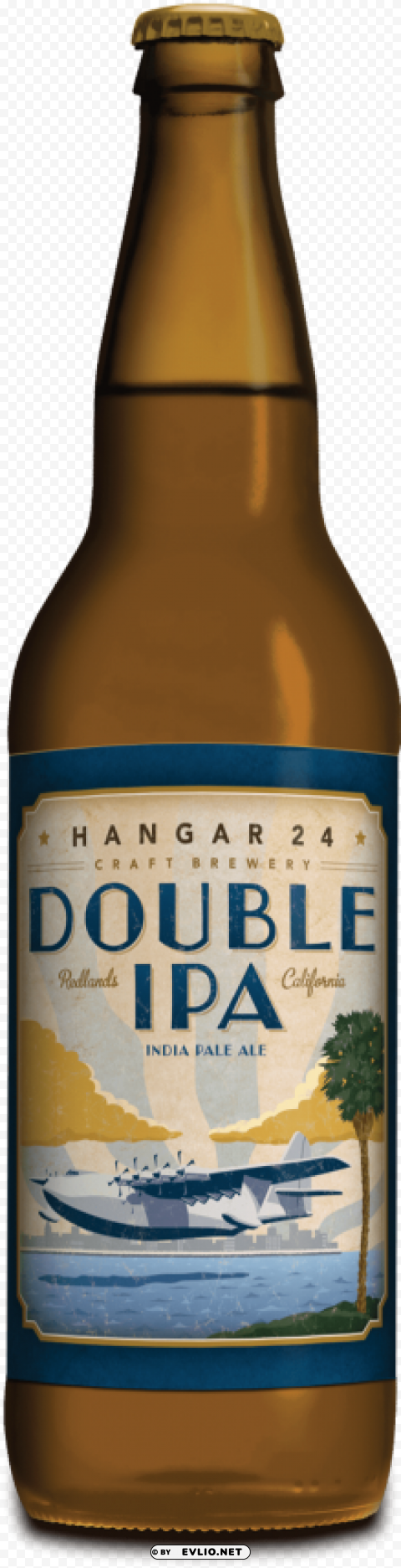 double ipa bottle PNG graphics with alpha transparency broad collection