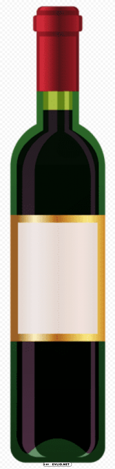 bottle of red wine vector Transparent PNG download