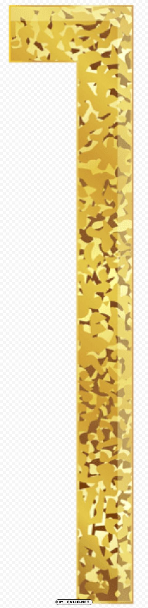 one gold transparent HighResolution Isolated PNG Image