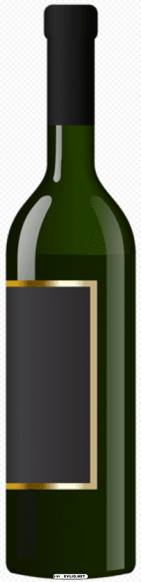Wine Bottle Transparent PNG Isolated Graphic Design
