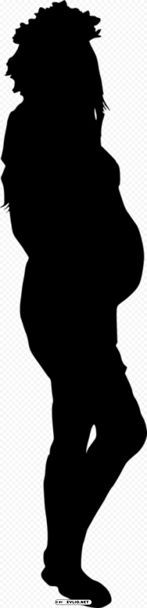 pregnant woman Silhouette PNG images with transparent canvas variety