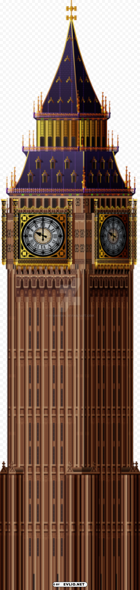 big ben PNG for educational use