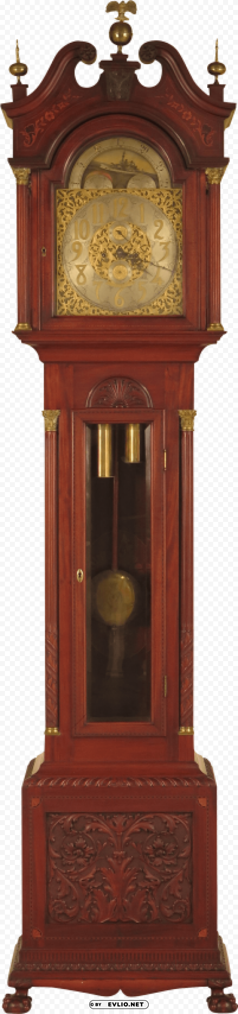 Hermle Grandmother Clock PNG Picture