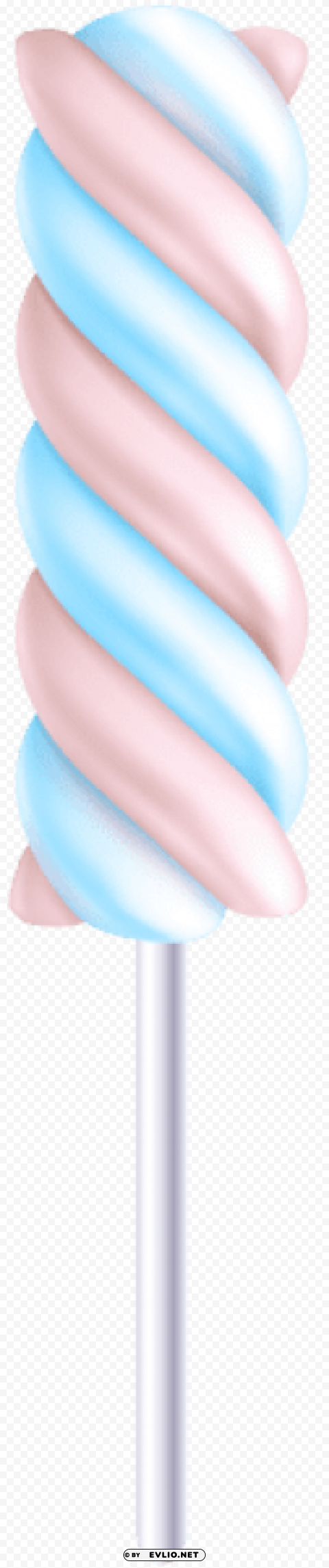 marshmallow lollipop Isolated Subject with Transparent PNG
