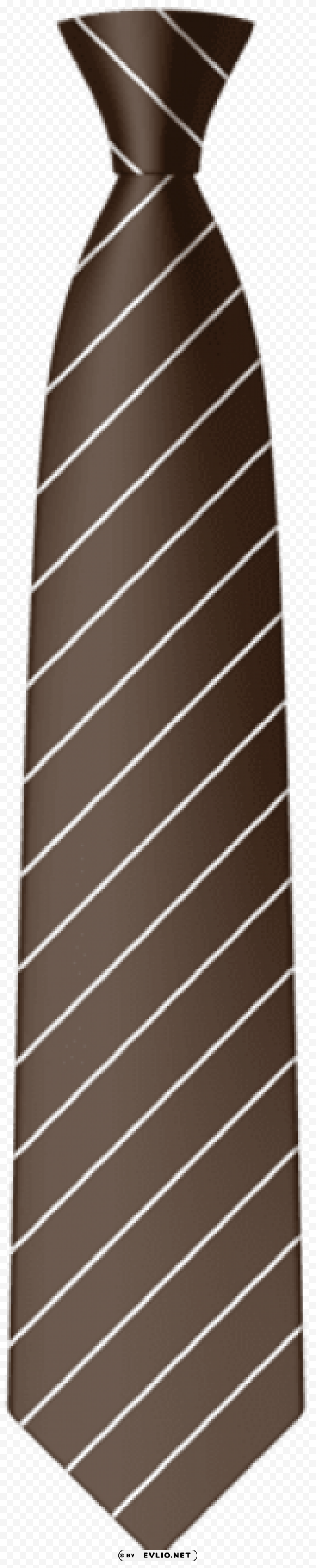 brown tie PNG Image with Clear Background Isolated