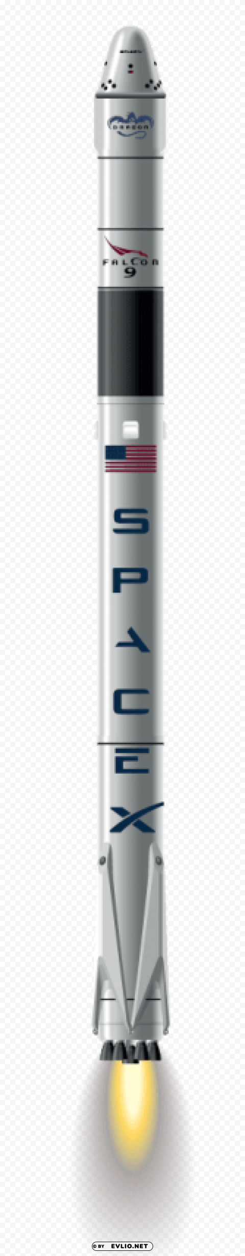 spacex rocket PNG files with clear backdrop assortment