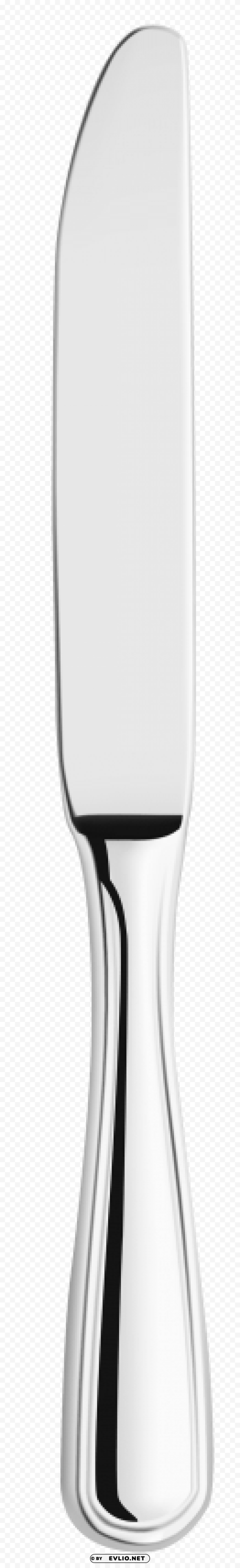 table knife PNG Isolated Object with Clear Transparency