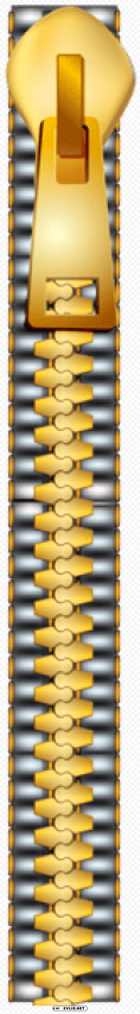zipper PNG Image with Transparent Isolation