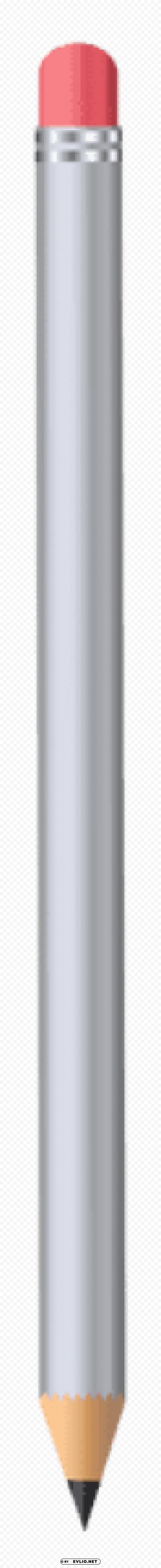 silver pencil Isolated Subject on HighQuality PNG