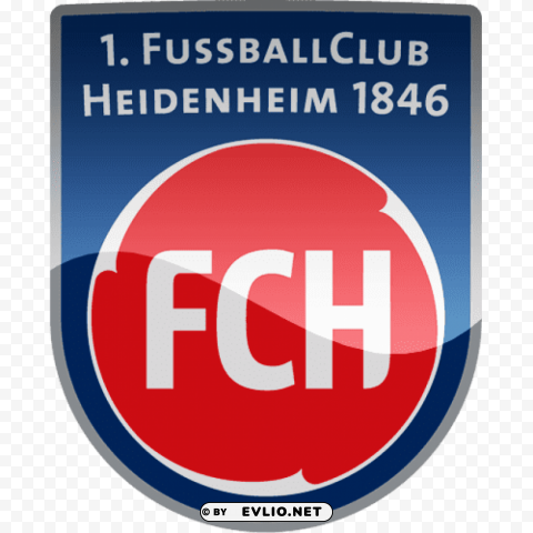 1 Fc Heidenheim 1846 Isolated Graphic On HighQuality Transparent PNG