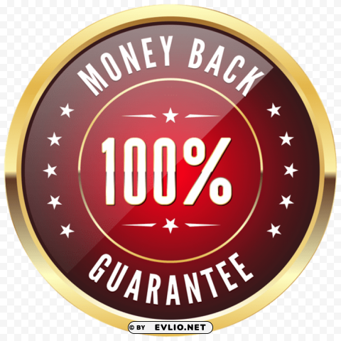 100% money back badge transparent Clear PNG pictures broad bulk
