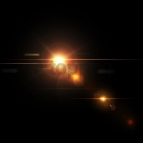 abstract orange lens flare HighQuality Transparent PNG Isolated Art