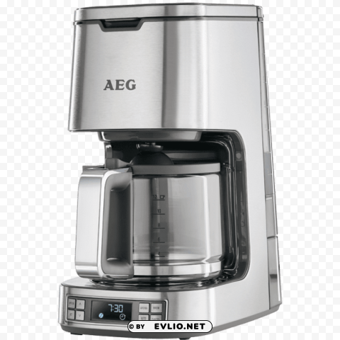 aeg coffee machine Clean Background Isolated PNG Design
