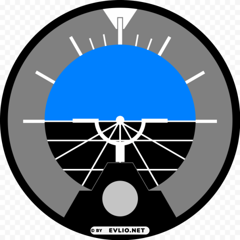 airplane attitude indicator Isolated Character with Clear Background PNG PNG transparent with Clear Background ID f6a44238
