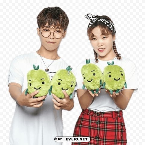 akdong musician stuffed animals Isolated Illustration on Transparent PNG png images background - Image ID dba1d5c9