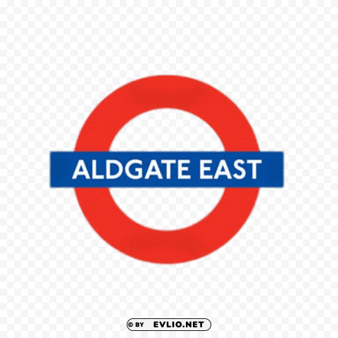 aldgate east Isolated Graphic on Clear Background PNG