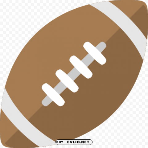 american football Isolated Object on HighQuality Transparent PNG