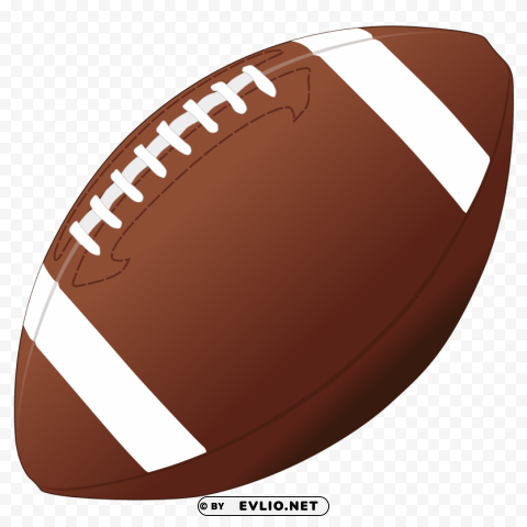 american football ball Isolated Object on Clear Background PNG