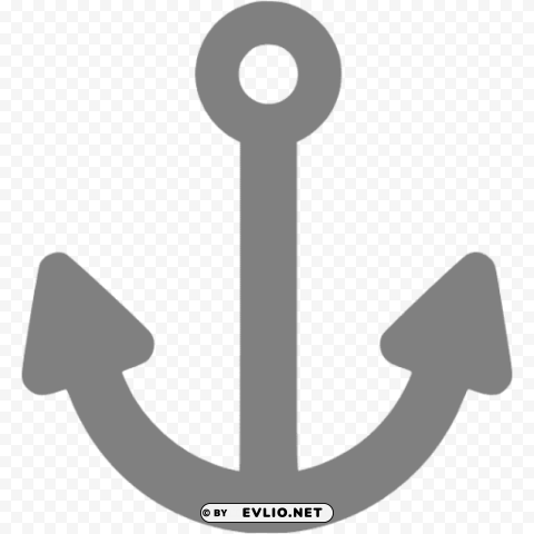 anchor Transparent PNG Isolated Element with Clarity