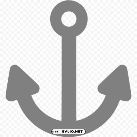 Anchor Transparent PNG Isolated Element With Clarity