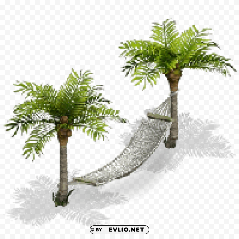 Animated Hammock HighQuality Transparent PNG Isolated Element Detail