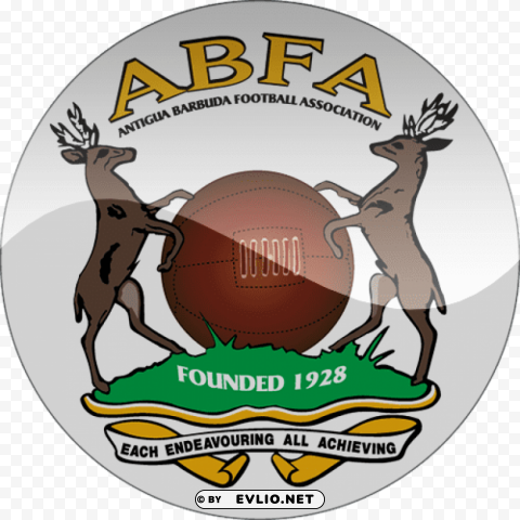 antigua barbuda football logo Isolated Icon on Transparent Background PNG