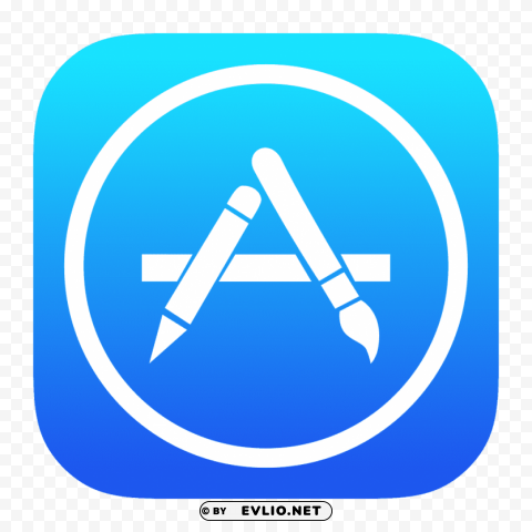 appstore icon Transparent Background PNG Isolated Element png - Free PNG Images ID 99d278ad