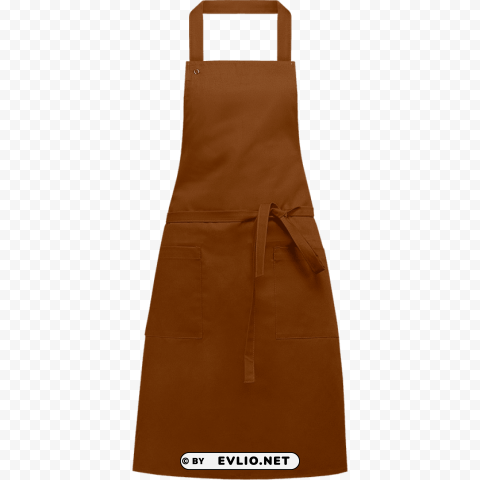 apron with breast for cook waiter Transparent PNG Isolated Graphic Detail