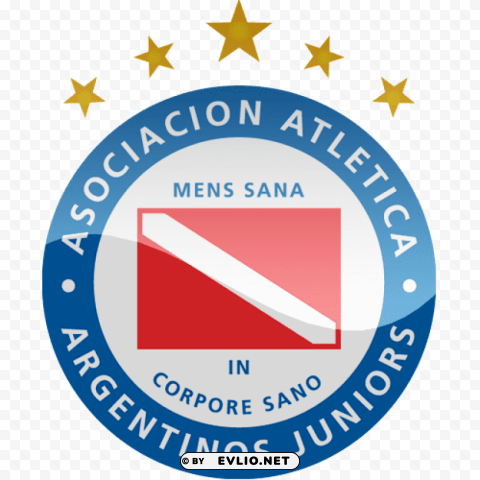 argentinos juniors football logo PNG transparent images for social media