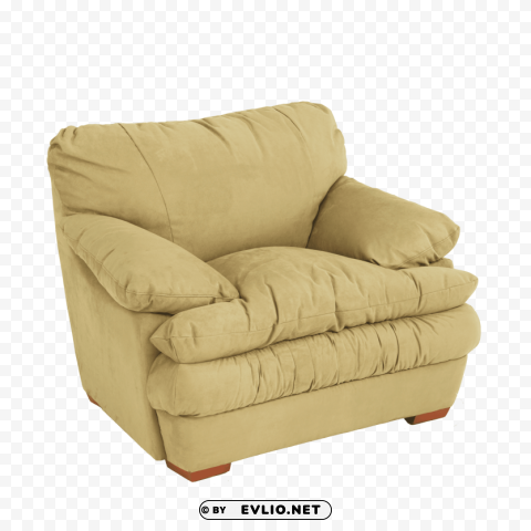 Armchair PNG Graphics With Transparent Backdrop