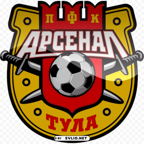 arsenal tula football logo Transparent PNG Isolated Graphic Design