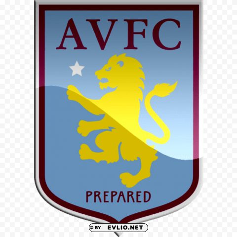 aston villa logo PNG transparency