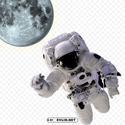 Astronaut material Transparent Background PNG Object Isolation